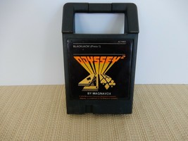 Awesome vintage 1978 Odyssey 2 computer game cartridge - Blackjack- untested - £3.90 GBP