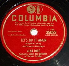 Alan Dale 78 Rainbow Gal / Let&#39;s Do It Again SH1F - £5.42 GBP