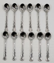 MM) Vintage Lot of 12 Supreme Demitasse Spoons Japan Stainless Steel - £15.77 GBP