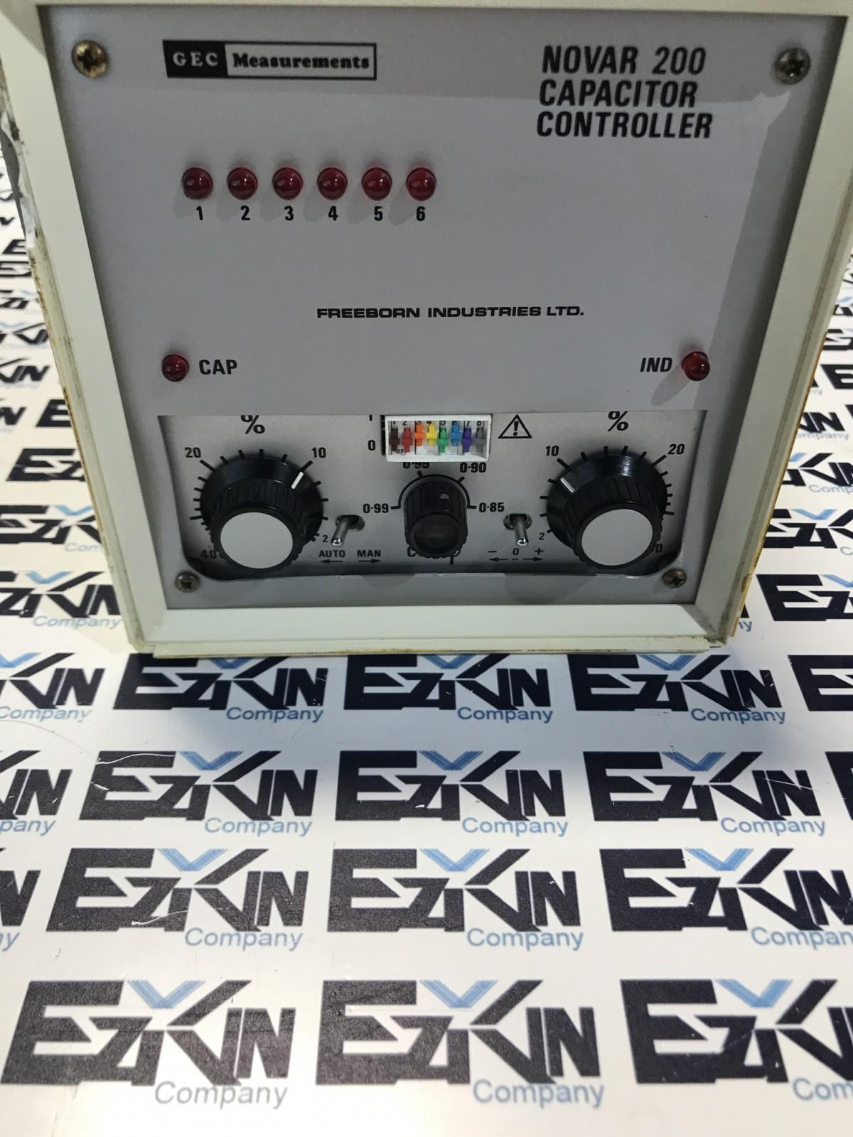 GEC Measurements NV26P6D014 Novar 200 Capacitor Controller  - $196.00