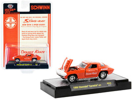 1966 Chevrolet Corvette 427 Orange Diecast 1 64 M2 Machines - $22.64