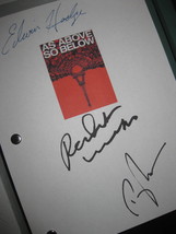 As Above, So Below Signed Movie Film Script Screenplay X3 Autograph Perdita Week - £15.61 GBP
