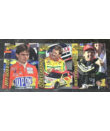 1995 Wheel High Gear Gold Day 1 Card Lot Rusty Wallace Terry Labonte Jef... - $4.94