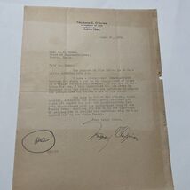 antique letter Trueman E. O’Quinn politician 1935 Attorney Austin Texas ... - $53.06