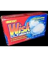 Wisk Dual Action Tablets Laundry Detergent 2 Pack Discontinued 2000 New - €2,57 EUR