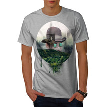Wellcoda Space Unique Cool Fantasy Mens T-shirt, Man Graphic Design Printed Tee - £14.87 GBP+