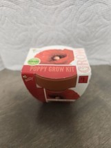 Buzzy Seeds Terra Cotta Grow Kit, Poppy Plant, Schools, Indoor, Kids - £2.58 GBP