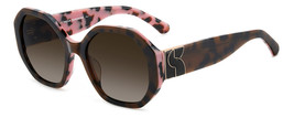 Kate Spade KS-FLYNNIE/G/S Sunglasses Sun Glasses Pnkhvn 0B0-BW Authentic New 54m - $157.50