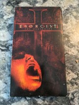 VHS Exorcist The Beginning  horror demons devil slasher  gore 2005 thriller vhs - £7.96 GBP