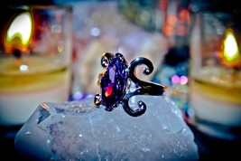 PSYCHIC ABILITY SPELL Magick Enchanted Wicca Pagan Haunted Ring! $ 3rd Eye - $58.00