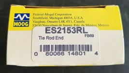 One(1) Moog ES2153RL Steering Tie Rod End - £11.58 GBP