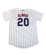 Nike Pete Alonso New York Mets Youth #20 Stitched White Jersey Medium Ki... - £47.58 GBP