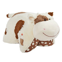 Pillow Pets Scented Chocolate Milkshake Cow Large 18&quot; - £22.87 GBP