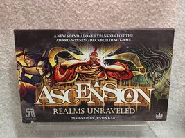 Ascension Realms Unraveled Boardgame StoneBlade Entertainment Complete  - $74.25