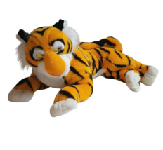 27&quot; Vintage Disney Mattel Aladdin Orange Tiger Rajah Stuffed Animal Plush Toy - £59.17 GBP