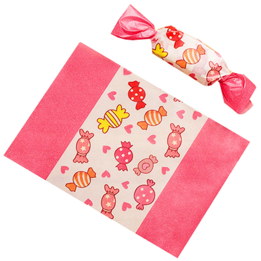500PCS Candy Wrappers Caramel Wrappers Twisting Wax Paper 9x12.5cm, m