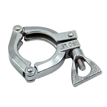 HFS 1.5&quot; Three Segment Heavy Duty Sanitary Tri Clamp Stainless Steel 304 - £19.70 GBP
