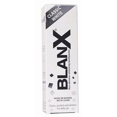 Blanx Classic White Non-abrasive Whitening Anti-plaque Anti-stain Toothpaste - £28.24 GBP