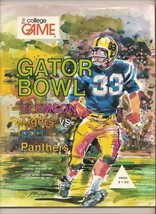 1977 Gator Bowl game Program Pittsburgh Panthers Clemson Tigers - £116.19 GBP