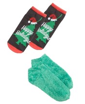 HUE Womens Ultra Comfy Xmas Festive Design Ankle Socks Gift Box Set 1 Pair OS - £9.38 GBP