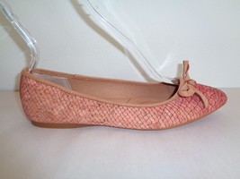 Born Size 6.5 M CARRI Red Snake Cork Slip On Flats Loafers New Womens Shoes - £77.90 GBP