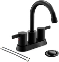 360 Swivel Spout 2-3 Hole Rv Bathroom Vanity Sink Faucet With Pop Up Dra... - $42.93