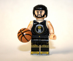 Building Toy Stephen Curry Warriors Basketball Player Minifigure US Toys - £5.19 GBP