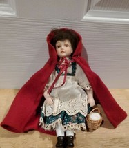 Vintage 1985 Avon Little Red Riding Hood 8&quot; Doll - $14.50