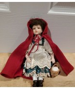 Vintage 1985 Avon Little Red Riding Hood 8&quot; Doll - £11.40 GBP