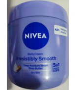 Nivea Irresistibly Smooth Body Cream Dry Skin Shea Butter - 13.5 Fl Oz /... - $312.20 MXN