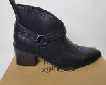 Frye and Co. Womens Palma Stacked Heel Booties Black Size 10M NEW Vegan ... - $61.37
