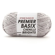 Premier Basix Chenille Brights Yarn Fog Pack of 1 Skein - £17.80 GBP