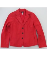 Jones NY Women&#39;s Leather Jacket Size Large - $61.74 CAD