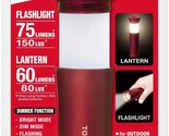 Toshiba LED Flashlight/Lantern KFL-403 (2-Way Flashlight/Lantern, Red) - $9.51+