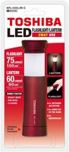 Toshiba LED Flashlight/Lantern KFL-403 (2-Way Flashlight/Lantern, Red) - £7.58 GBP+