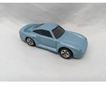 Hot Wheels 1987 Light Blue Porsche Toy Car 2 1/2&quot; - $12.38