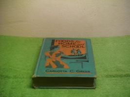 Vtg 1947 Foods for Home &amp; School by Carlotta C. Greer Hardcover Book 1st Edition - £11.86 GBP
