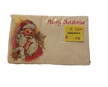 Vintage Christmas 50 pcs Paper Gift Tags Santa Claus St Nick READ - $23.36