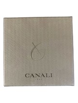 Canali 6.25” x 6.25” x 2.75” Designer Logo Gift Box Storage Accessory - $7.91