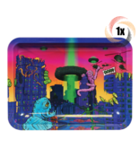 1x Tray Ooze Medium Metal Durable Smoking Rolling Tray | After Hours Design - £13.28 GBP