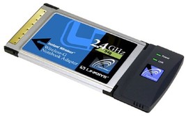 Cisco-Linksys WPC54G Wireless-G Notebook Adapter - $403.34 MXN