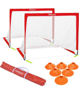 GoSports Premier Portable Pop Up Soccer Goals Nets Kids Backyard 2 Pack ... - €30,60 EUR GoSports Premier Portable Pop Up Soccer Goals Nets Kids Backyard 2 Pack ... - €30,60 EUR