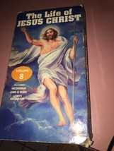 The Life of Jesus Christ Vol. 8 Nicodemus Lord Is Risen Ascension VHS Tape - £5.26 GBP