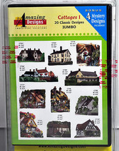 Amazing Designs Cottages I Embroidery CD,  ADC-12JTK - $30.95