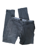 J. CREW Mens Pants Flex Slim Fit DRIGGS Blue Chino Straight Leg Size 31 X 32 - £10.61 GBP