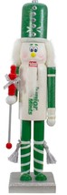 Wooden Christmas Nutcracker,14&quot;,GREEN &amp; White Candy,Tootsie Roll Junior Mints,Nl - £30.30 GBP