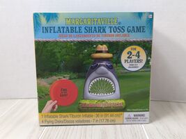 Margaritaville inflatable shark toss flying disk game Fins Up 2-4 players - $19.79