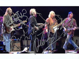 Crosby, Stills, Nash And Young Signed Photo X4 - w/COA - £649.22 GBP