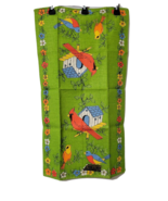 Birds Flowers Vtg Linen Towel NEW Parisian Prints Cardinal Blue Bird Gre... - $449.71 MXN