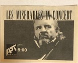 Lea Miserables In Concert Tv Guide Print Ad APT  TPA24 - £4.63 GBP